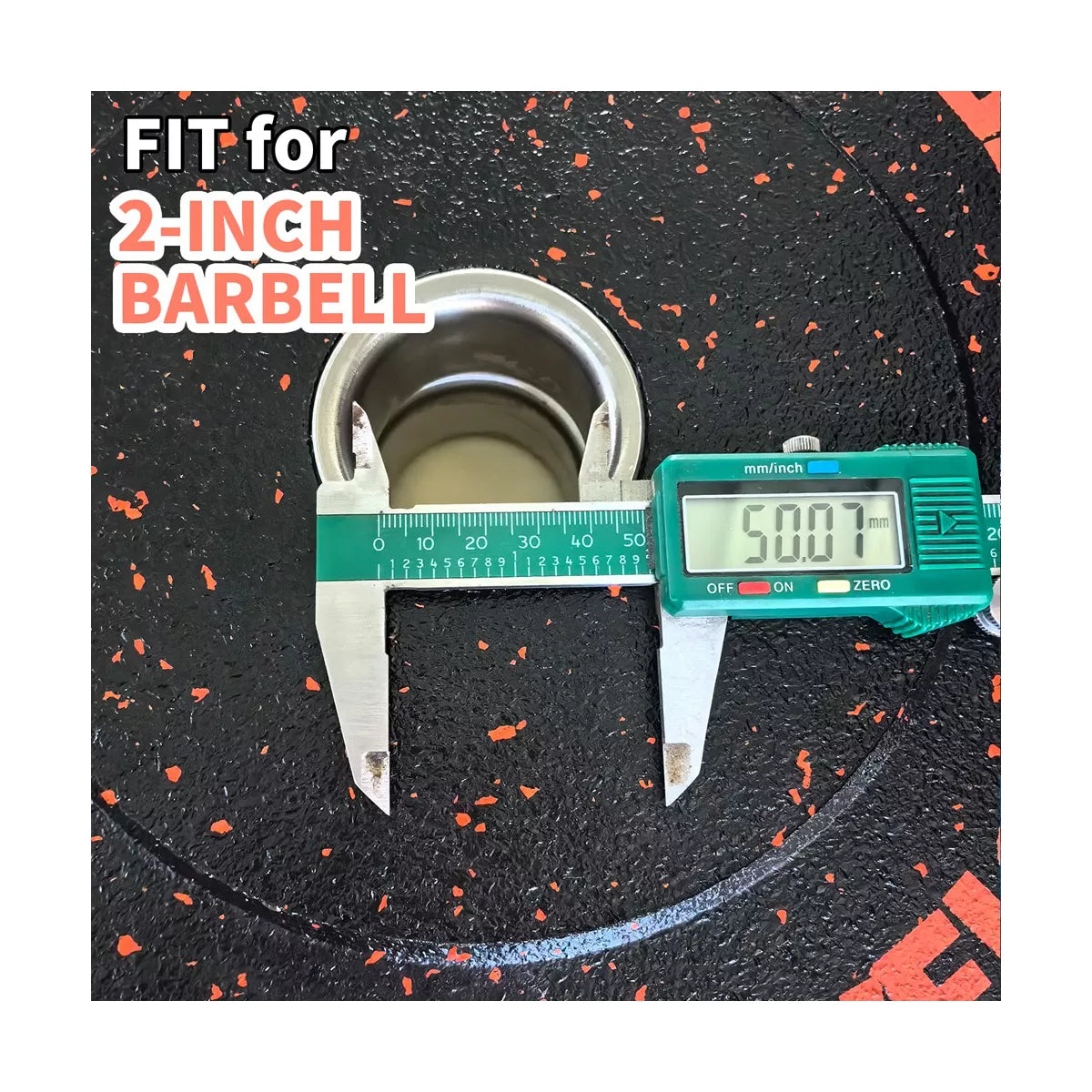 2 Inch Rubber Weight Plate for Lifting Home Gym