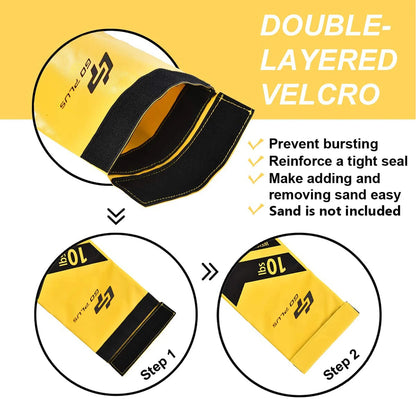 60Lbs Body Press Sturdy Fitness Exercise Weighted Sandbags W/ Filler Bags