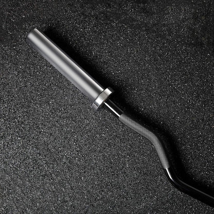 56'' Olympic Curl Bar, EZ Curl Barbell, 400 LB Weight Capacity Galvanized Lifting Bar for Strength Training, Biceps Curl and Triceps Extensions