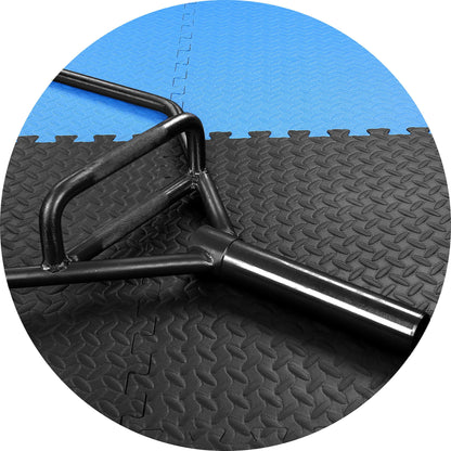 Olympic 2-Inch Hex Weight Lifting Trap Bar, 1000-Pound Capacity, Closed